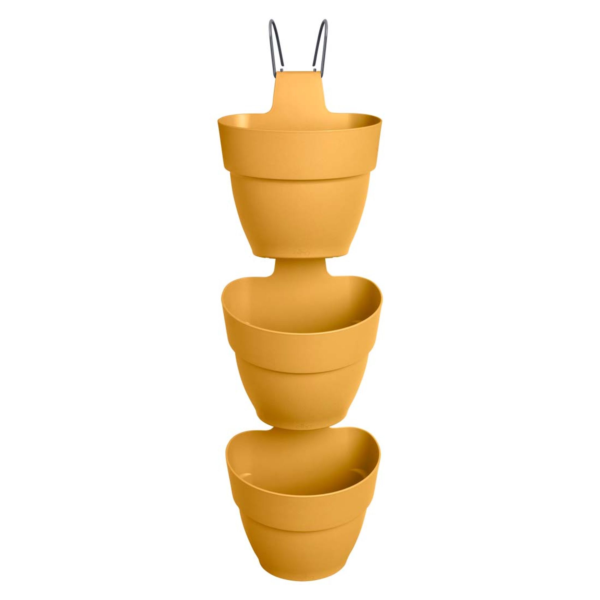 Honey Yellow Vibia Campana Vertical Forest Pots Set of 3 