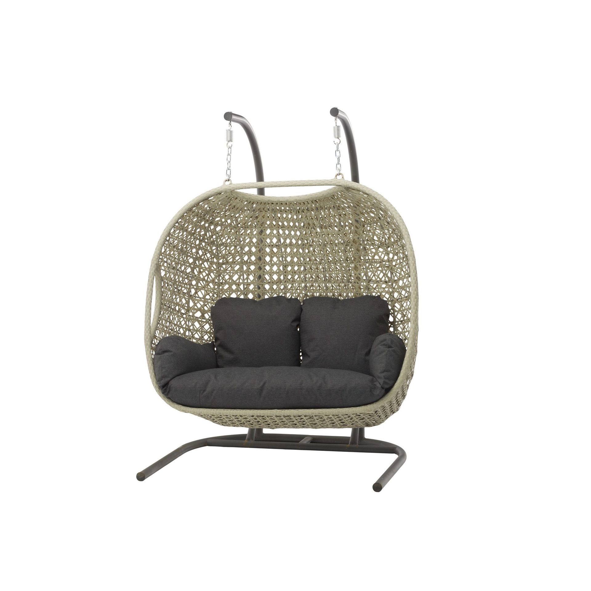 Chedworth Dove Grey Double Cocoon Chair