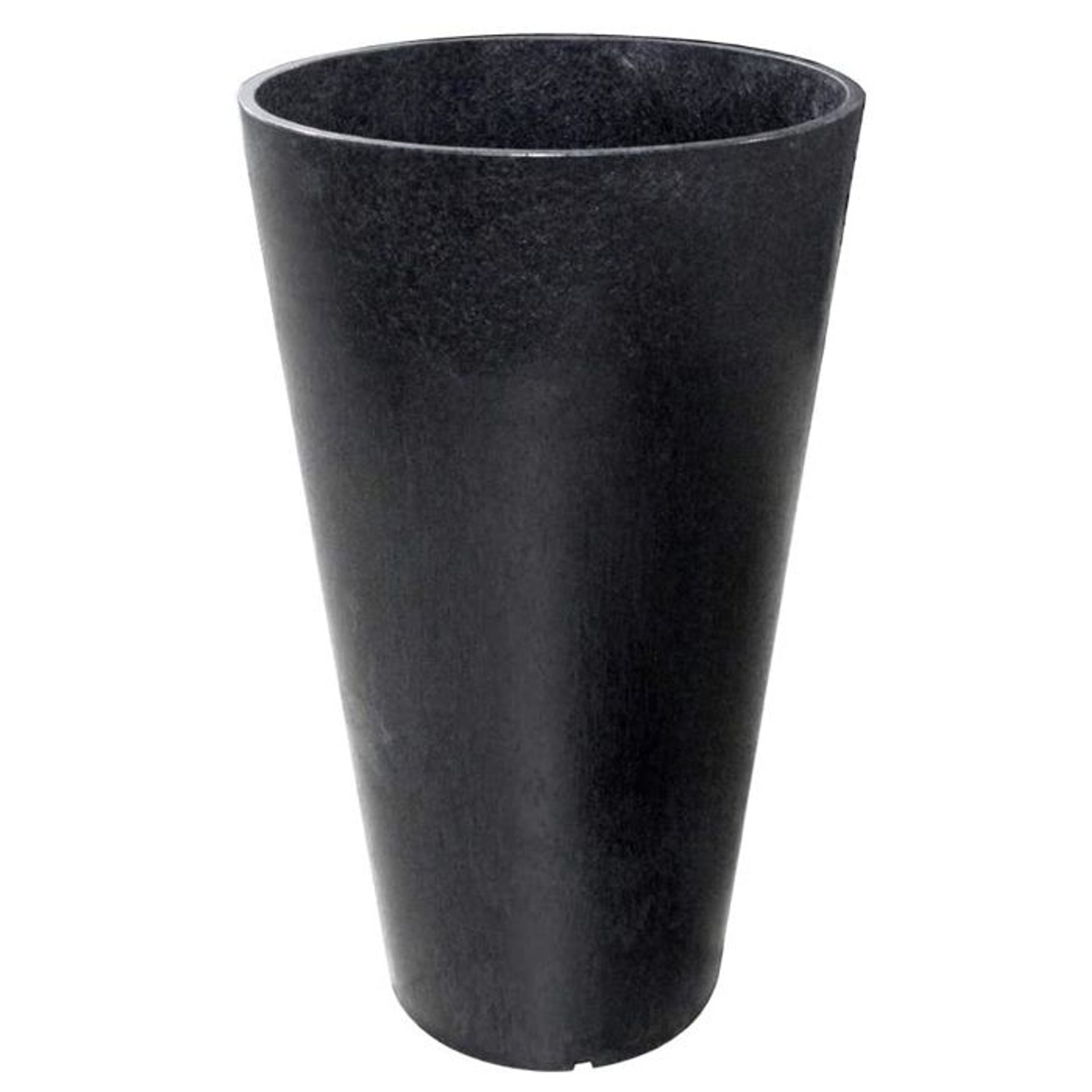 Slate Recycled Rubber Concerto Planter