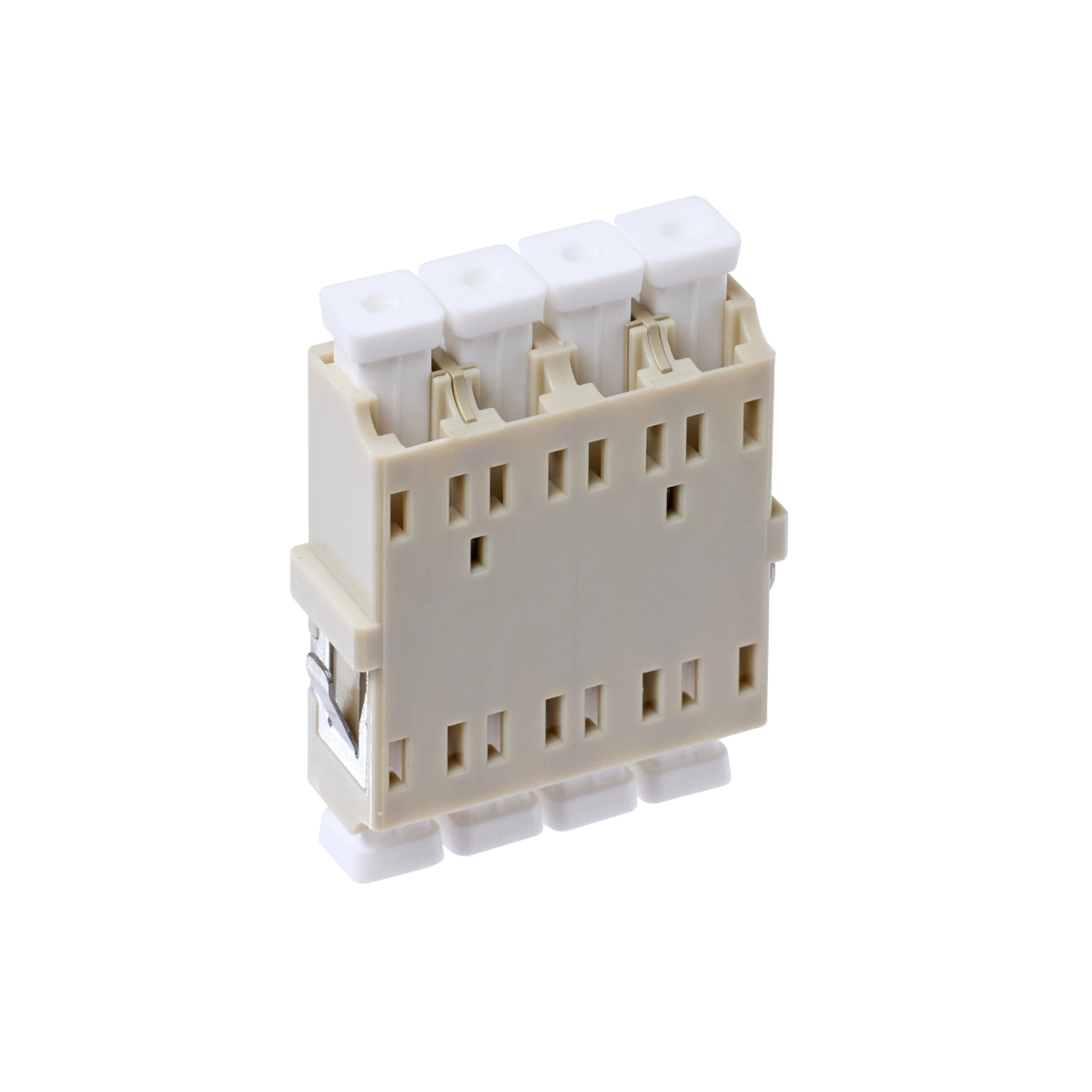 LC OM1 Multimode Flangeless Coupler Quad