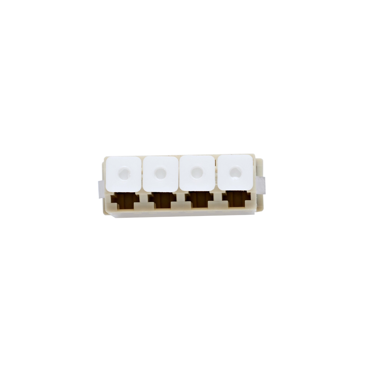 LC OM1 Multimode Flangeless Coupler Quad