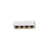 LC OM1 Multimode Flangeless Coupler Quad