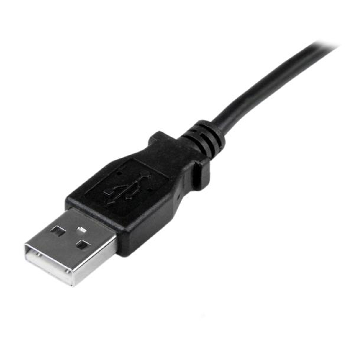 1m Mini USB Cable - A to Up Angle Mini B