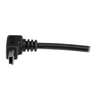 1m Mini USB Cable - A to Up Angle Mini B