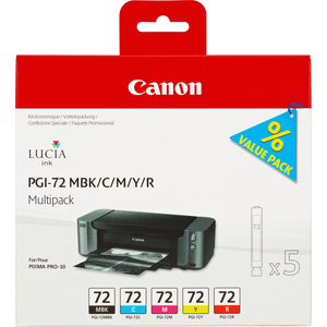 Canon, PGI72 MBK/C/M/Y/R Ink Multi