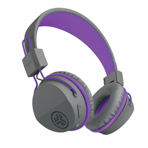 JLab Audio, JBuddies Studio BT Headphones in Grey/Pu