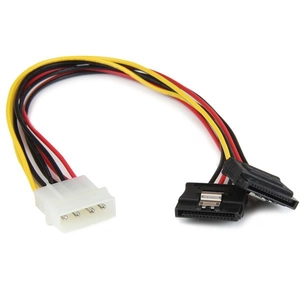 Startech, 12 LP4-2x SATA Power Y Cable Spl Adpt