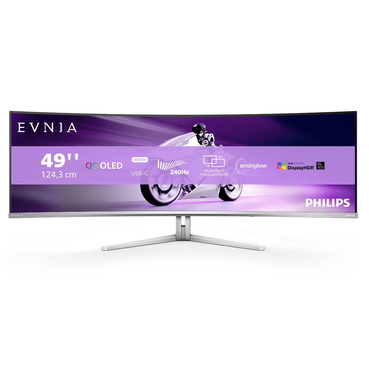 Evnia 49 ultra-wide QD OLED Gaming