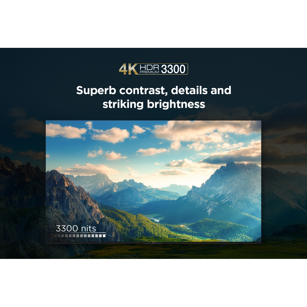 C855K 4K 144HZ QD-Mini LED TV