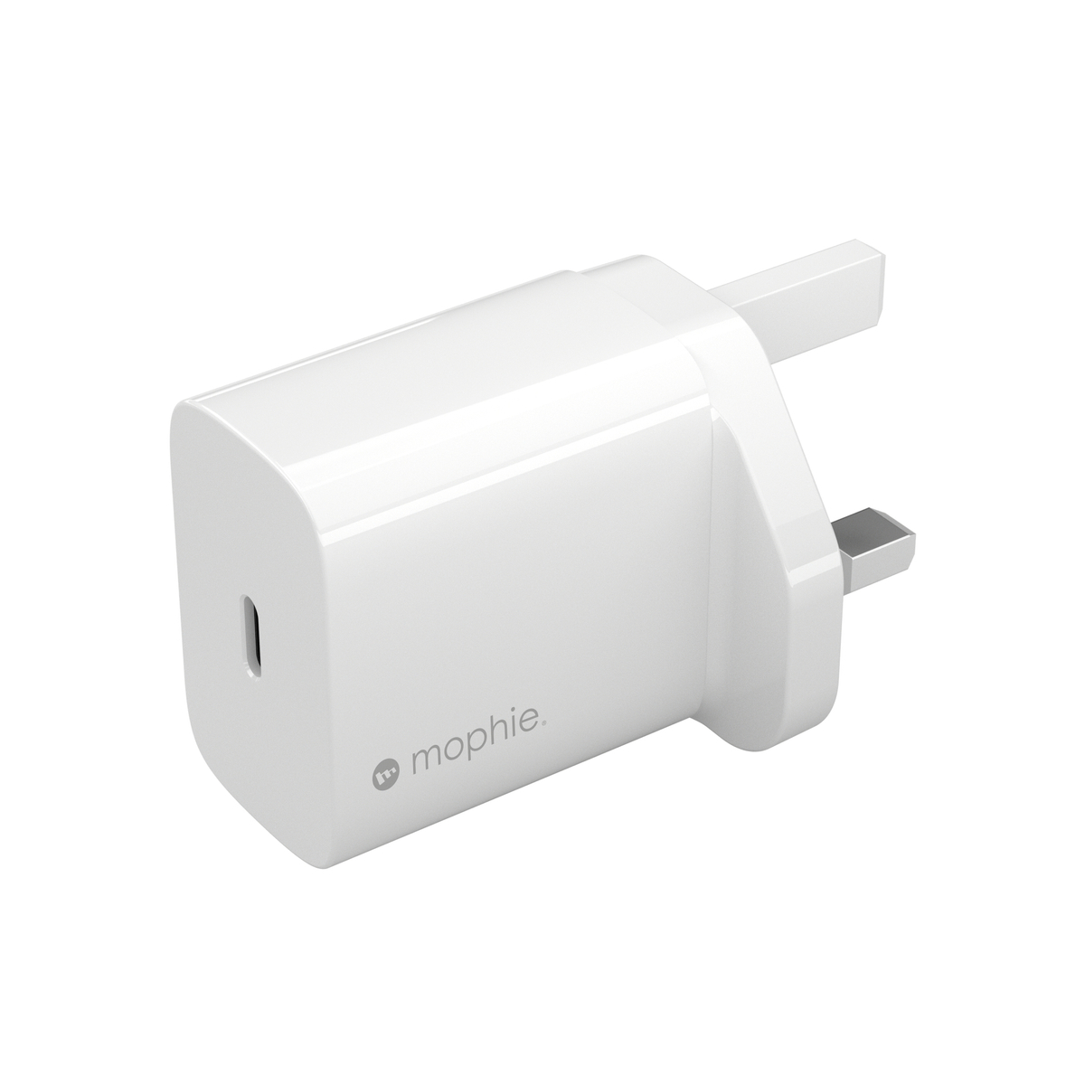 mophie-Wall Adapter-30W-GaN-White-USB-C