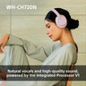 Sony WH-CH720 Bluetooth Headphones-Pink