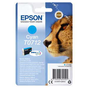 Epson, T0712 Cyan Ink