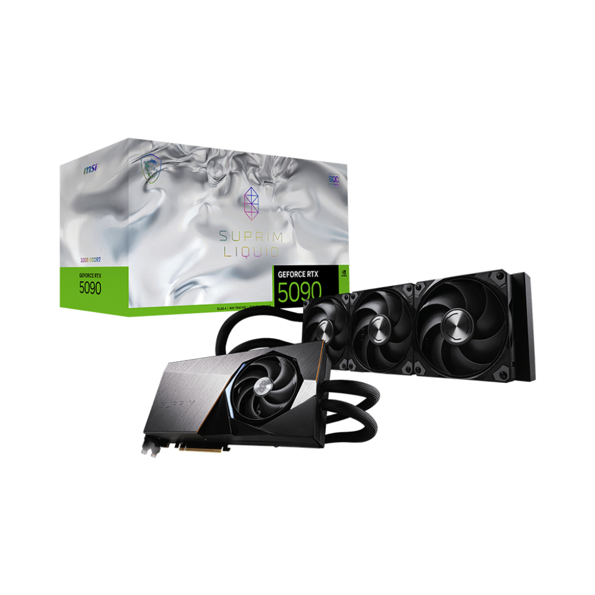 GPU NV 5090 SUPRIM LIQUID SOC 32G Fan