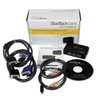 2 Port USB KVM Switch w/ Audio & Cables