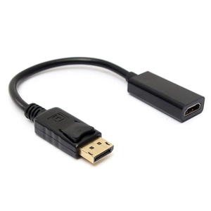 4Cabling, 15cm DisplayPort 1.2V Male to HDMI 1.4 F