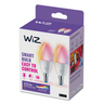 WIZ WI-FI BLE 40W C37 E14 922-65 RGB 2PK