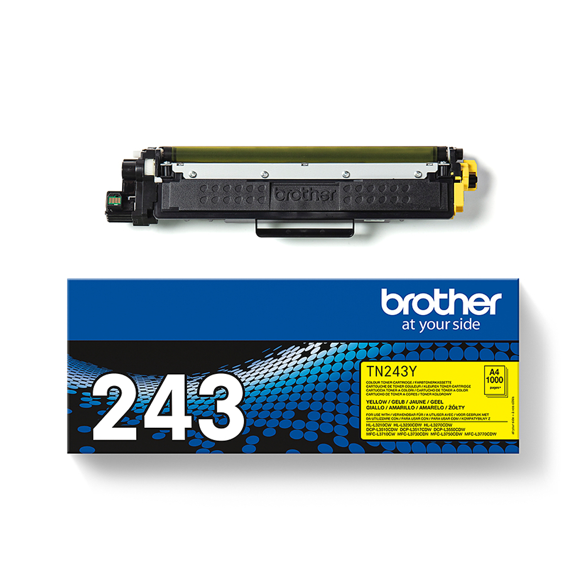 TN243Y Yellow 1k Pages Toner