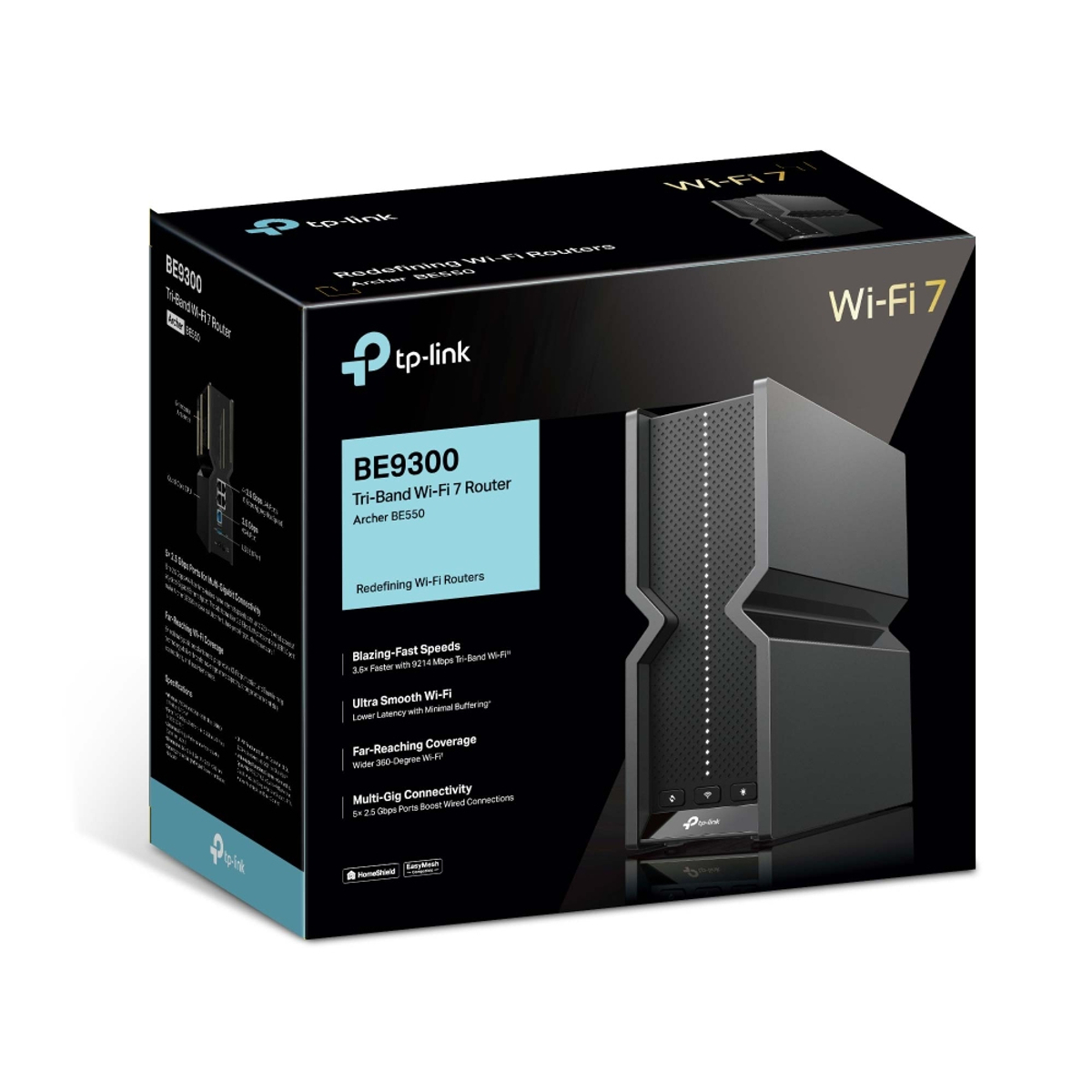 BE9300 Tri-Band Wi-Fi 7 Router
