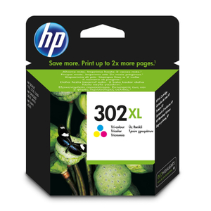 Hewlett Packard, 302XL Tricolour Ink