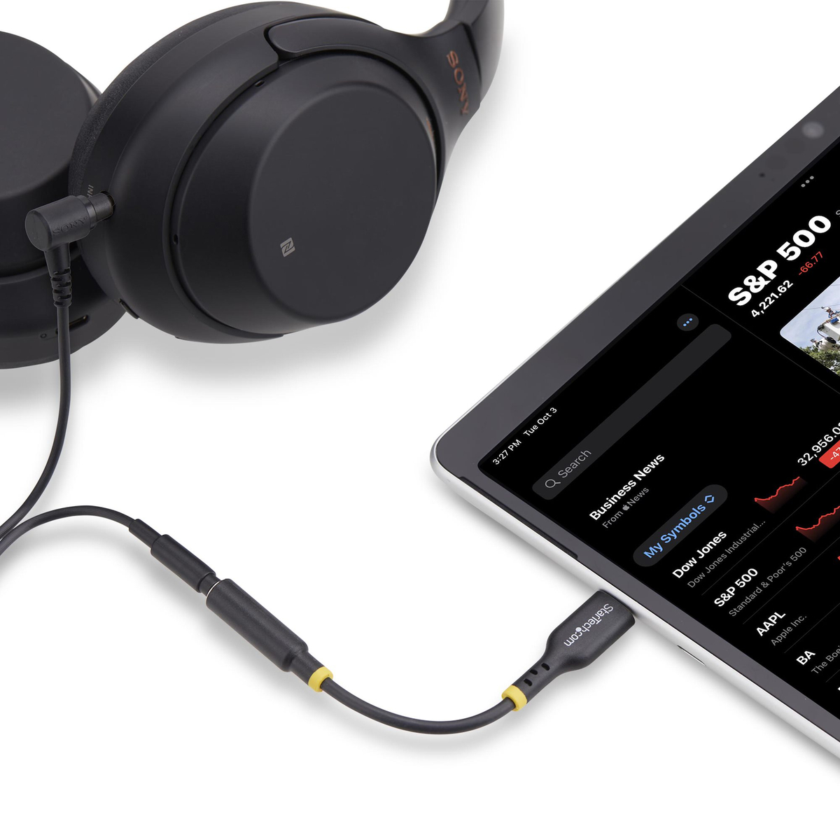 USB-C Audio Adapter to 3.5mm TRRS Jack