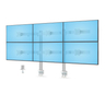 Six-Monitor Desk Mount Max 17.6lb
