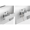 Six-Monitor Desk Mount Max 17.6lb