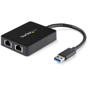 Startech, USB 3.0 to Dual Port 1GB Adapter NIC