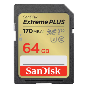 Sandisk, FC Extreme PLUS 64GB SD 170MB CL10