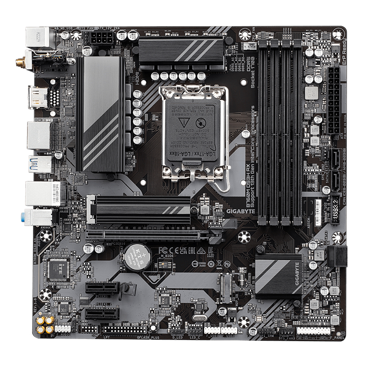 MB INT 1700 B760M DS3H AX D5 MATX
