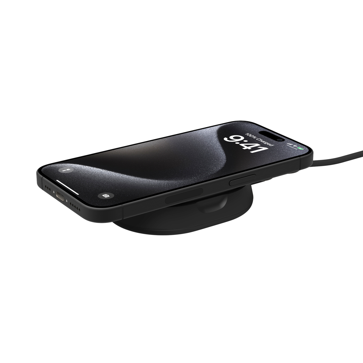 15W MagSafe Wireless Charging Stand Blk