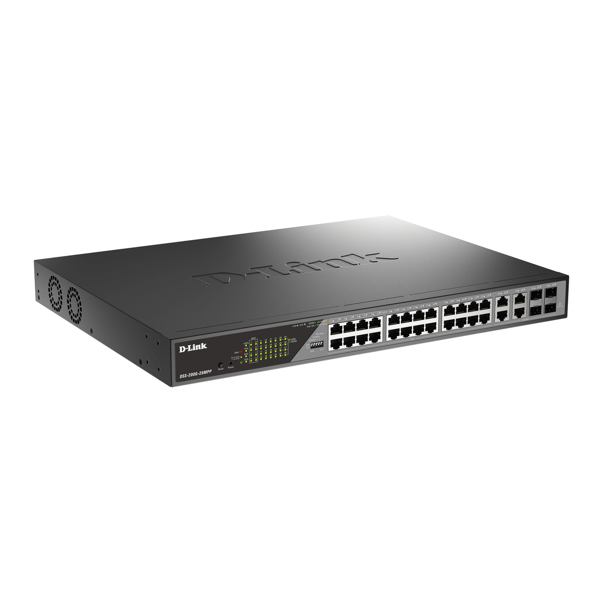 28-Port Gigabit PoE+ Switches