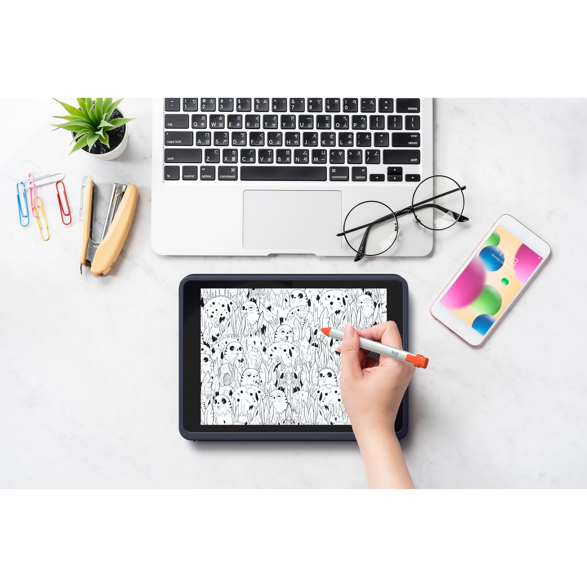 Rugged Combo 3 CLASSIC BLUE iPad 13.4