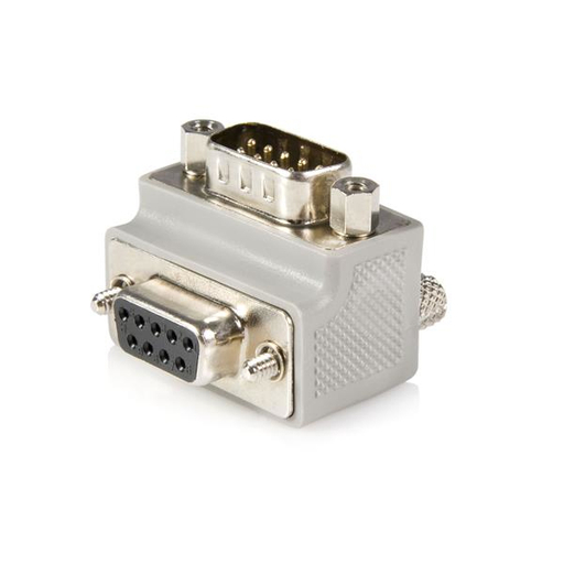 Right Angle DB9-DB9 Serial Cable Adapter