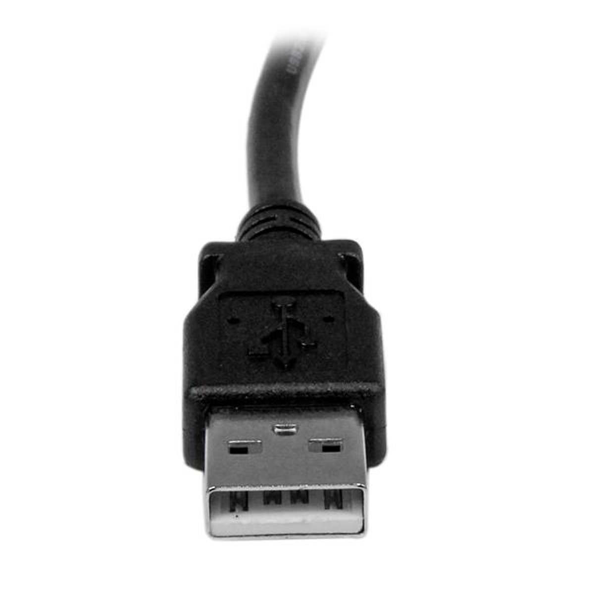 1m USB 2.0 A to Left Angle B Cable - M/M