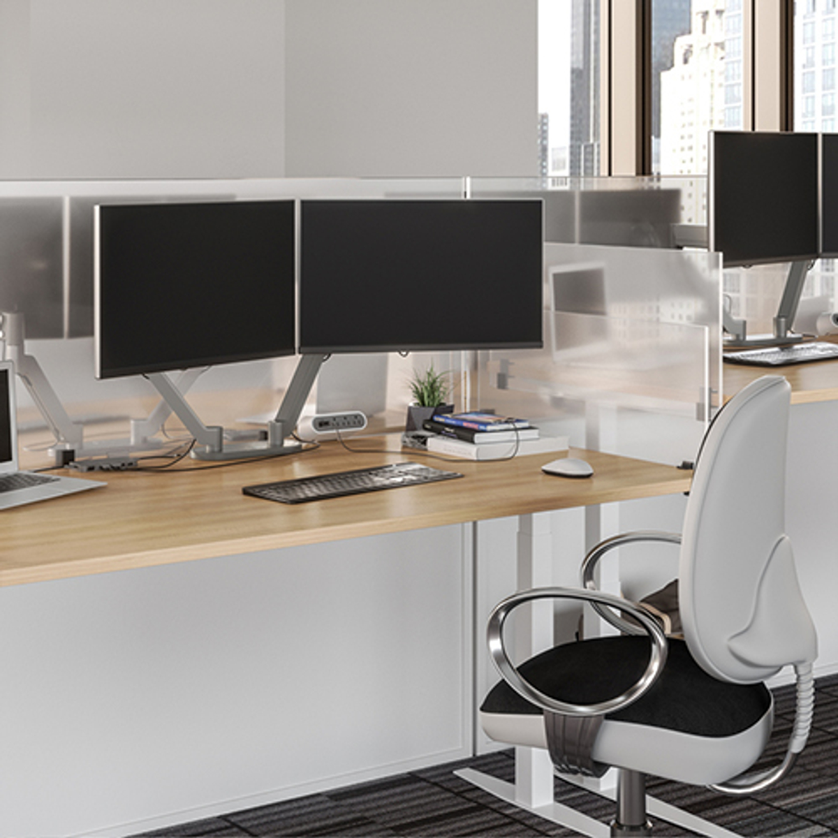 DMA2S Dual Monitor Arm Mount