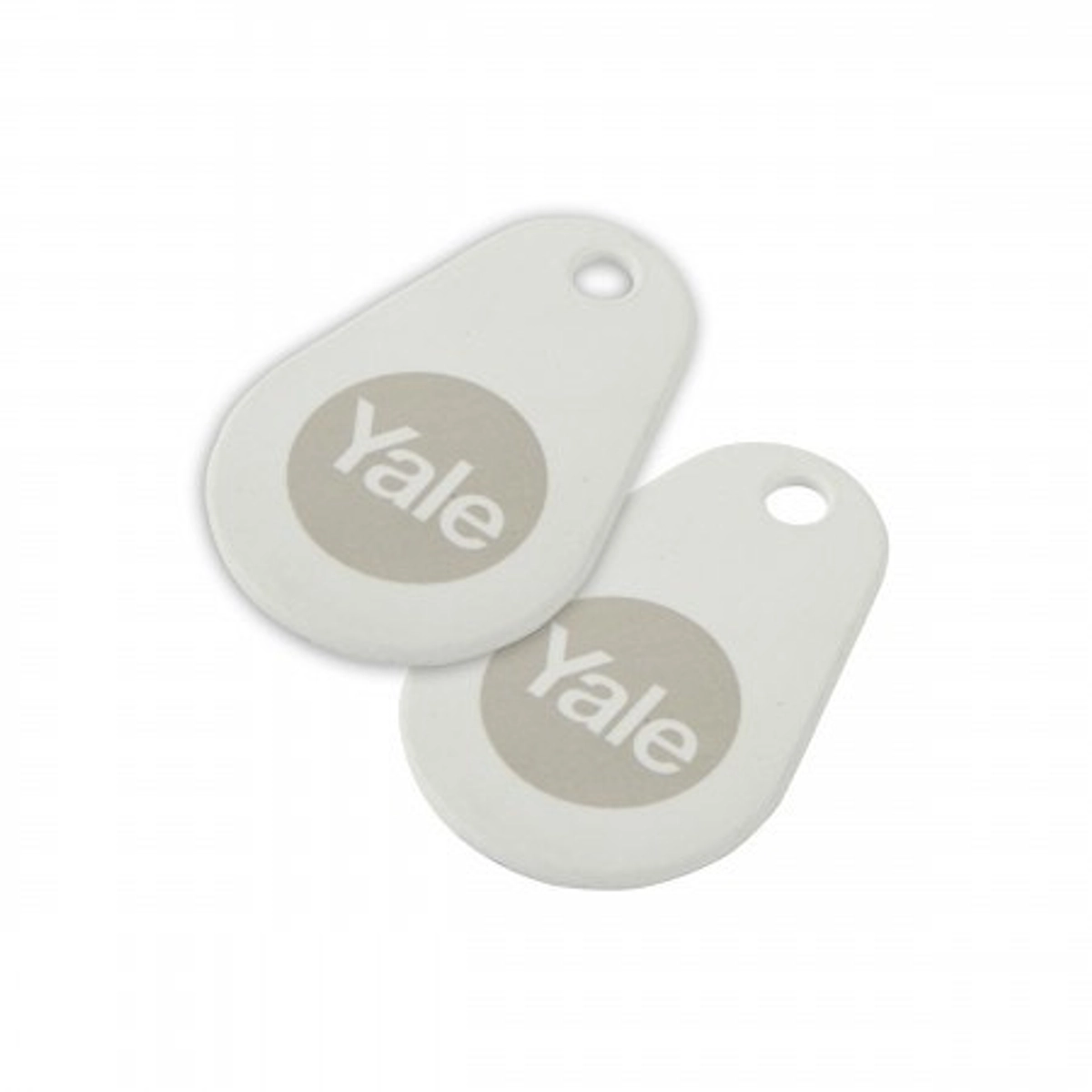 Smart Lock Key Tag Twin Pack White