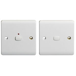 Energenie, MiHome White 1 Gang Light Switch (2-way)