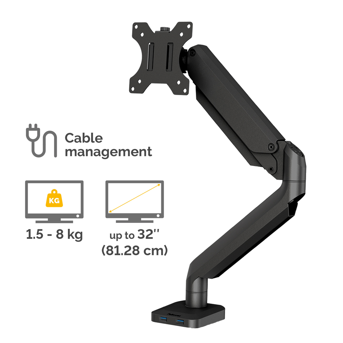 Platinum Series Single Monitor Arm