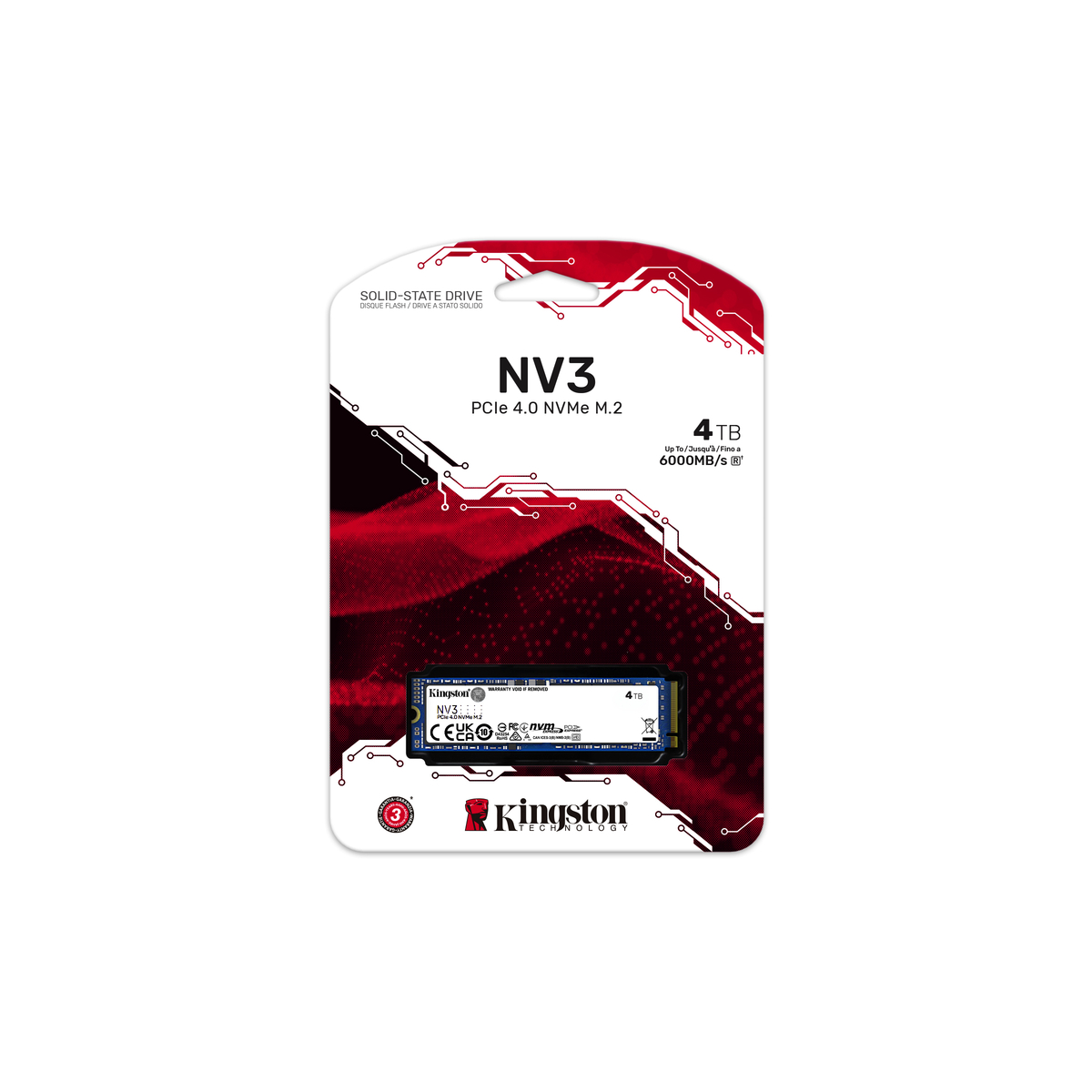 SSD Int 4TB NV3 PCIe 4.0 NVMe