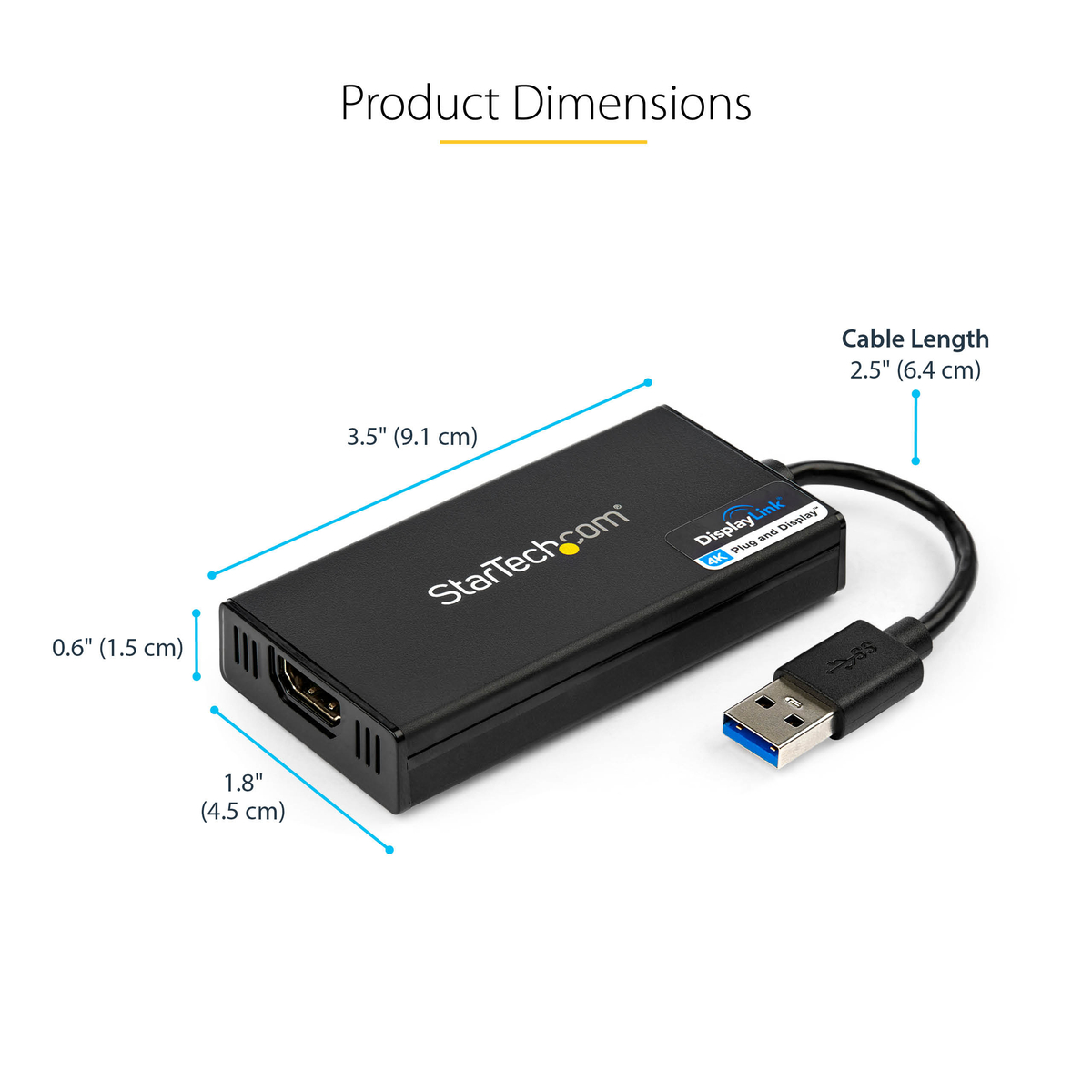 USB 3.0-4K HDMI Ext Video Graphics Adpt