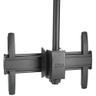 LCM1U Single Ceiling Mount Large Black