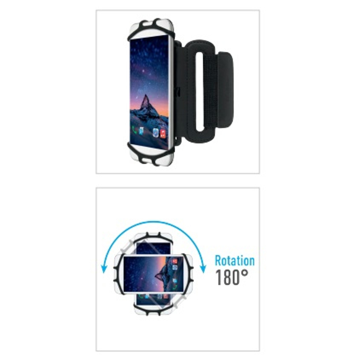 Uni Wrist Mount Armband 4-6'' Smartphone