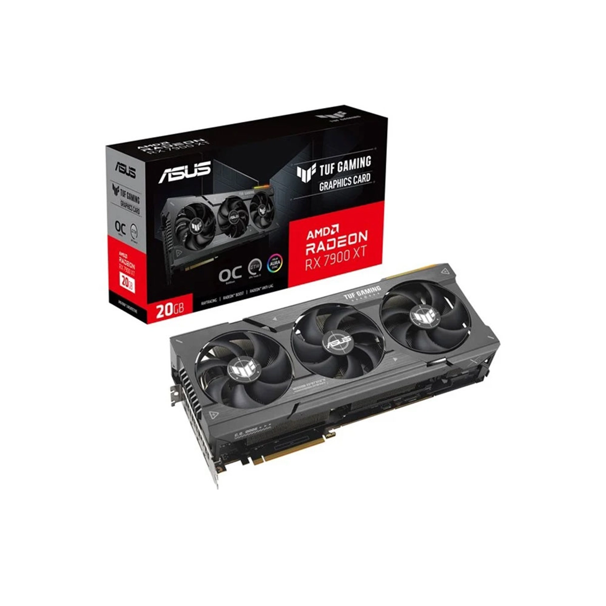 GPU AMD RX7900XT TUF O20G GAMING Fan