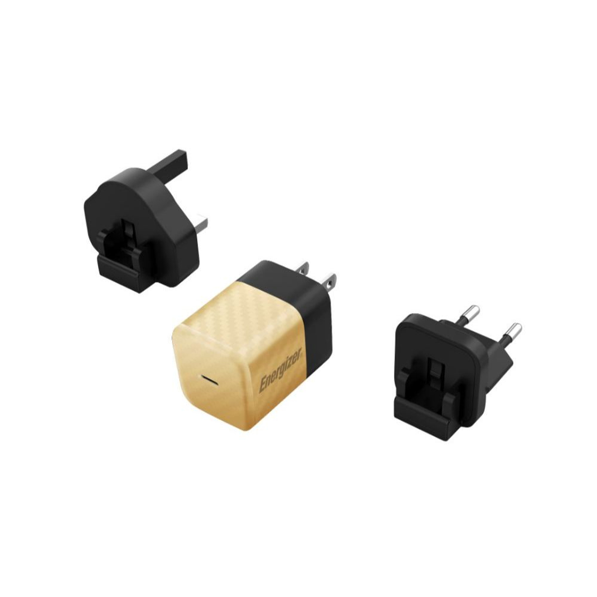 WALL CHARGER 20W Multi plug Gold