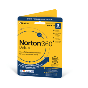 Norton, 360 Deluxe 50GB 5 Device 12MO