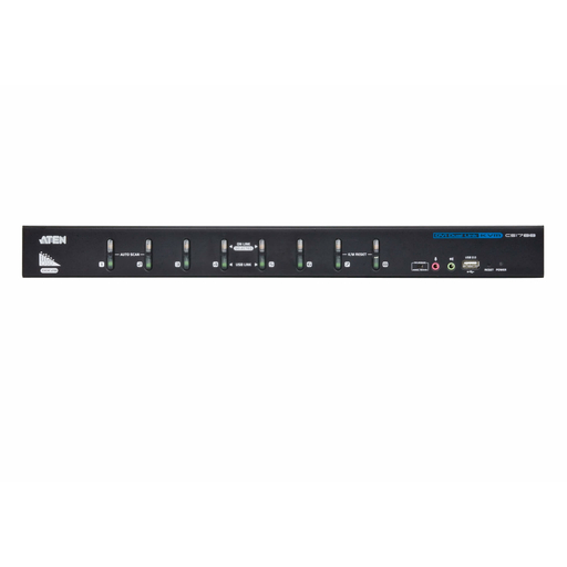 8port USB DVI Dual-Link KVM Switch Audio