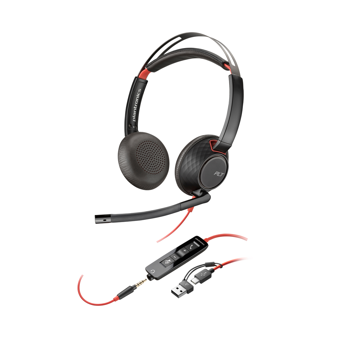 Poly BW 5220 USB-C HS +3.5mmP +USB-C/A