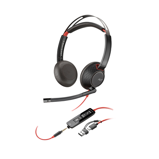 Poly BW 5220 USB-C HS +3.5mmP +USB-C/A