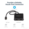 USB-C to HDMI MST Multi-Monitor Splitter