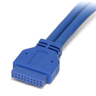 2 Port Panel Mount USB 3.0 Cable